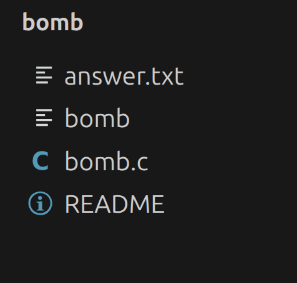 bomb目录结构
